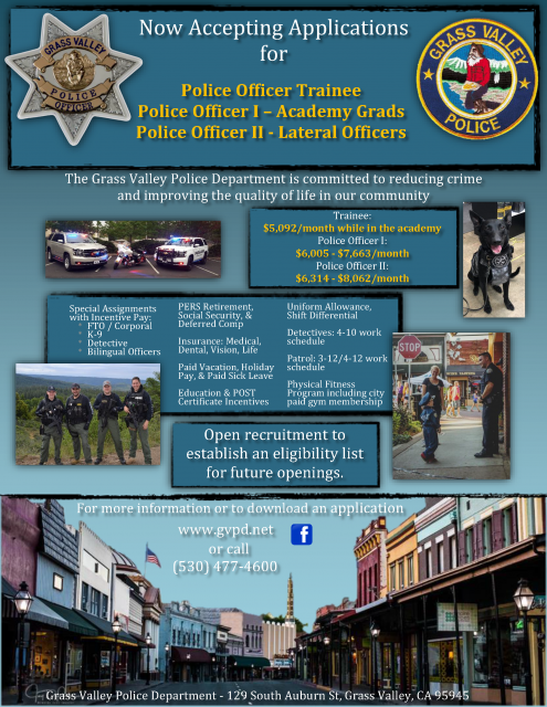 Police Officer Flyer