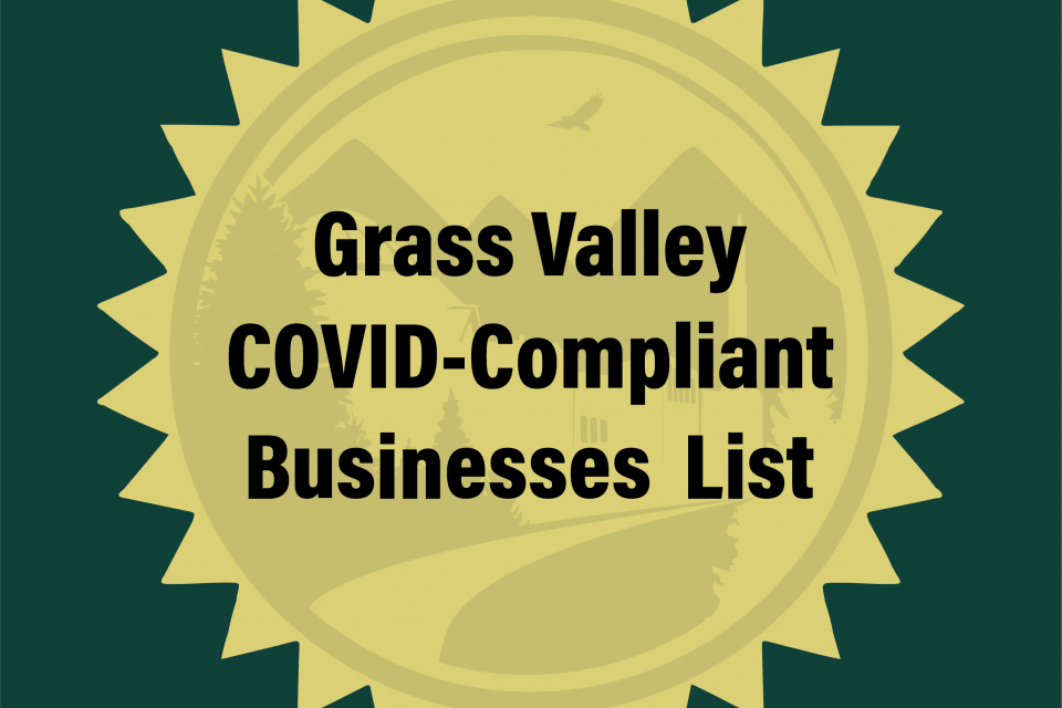 Grass Valley COVID-Compliant Businesses List